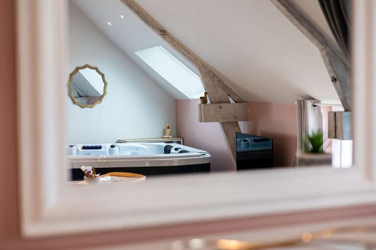 Chambre romantique le Cocon en Normandie